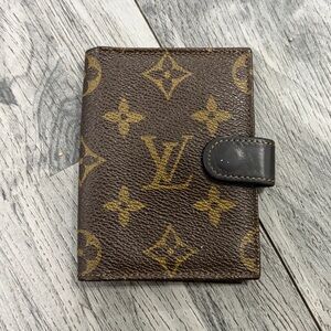 Louis Vuitton Monogram Canvas Card Holder Made in USA